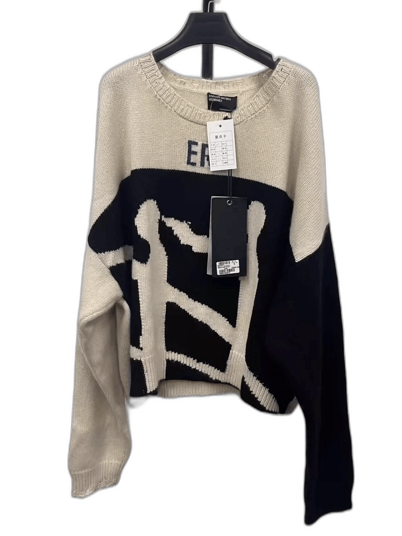 Enfants Riches Deprimes ENFANTS RICHES DEPRIMES Long Sleeve Knit Sweater-yf Size US M / EU 48-50 / 2 - 1 Thumbnail