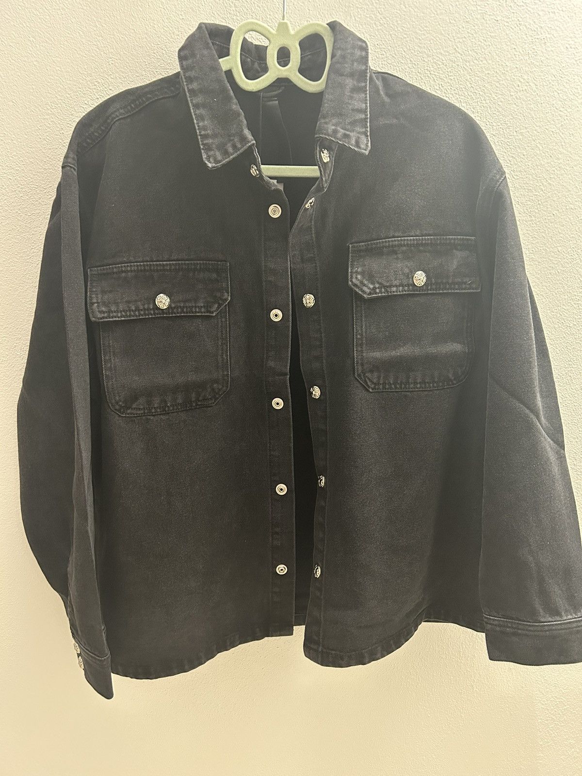 Vintage Chrome Hearts Style Shirt Size L / US 10 / IT 46 - 5 Thumbnail