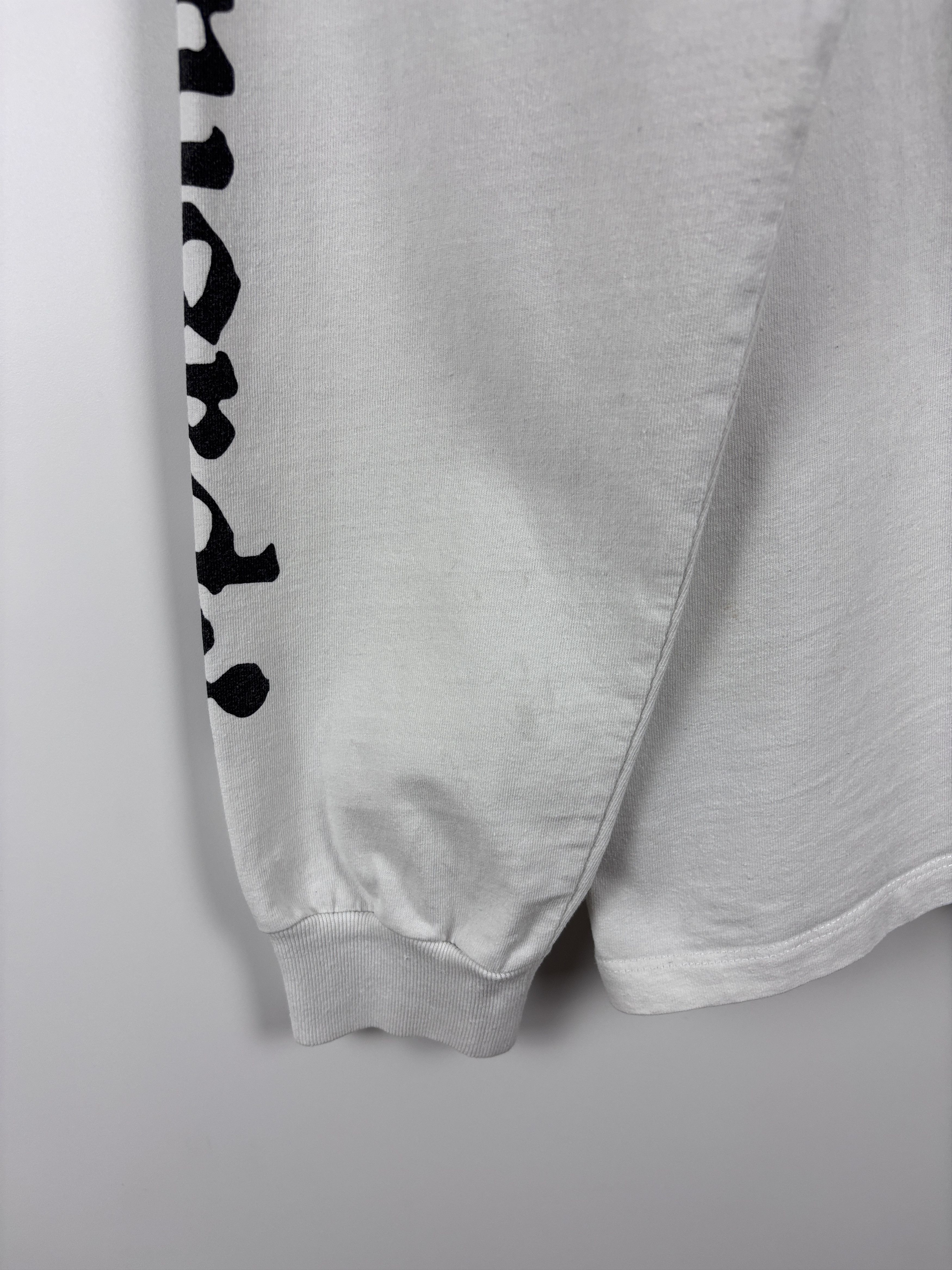 Aries Mens Aries Weed Jesus Long Sleeve T-Shirt White Size S Size US S / EU 44-46 / 1 - 9 Thumbnail