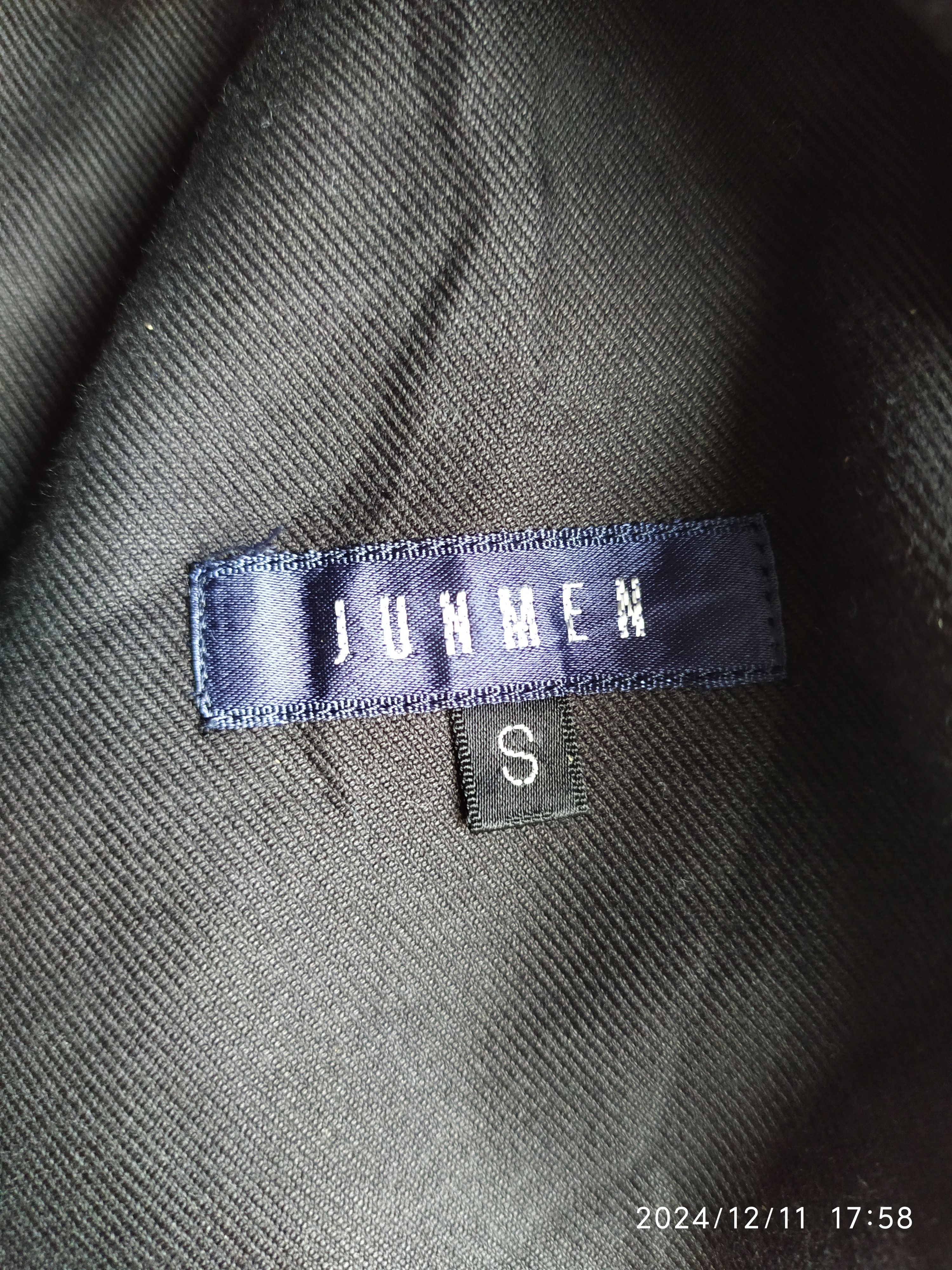 Japanese Brand Japanese Jun men black Jacket Size US S / EU 44-46 / 1 - 9 Thumbnail