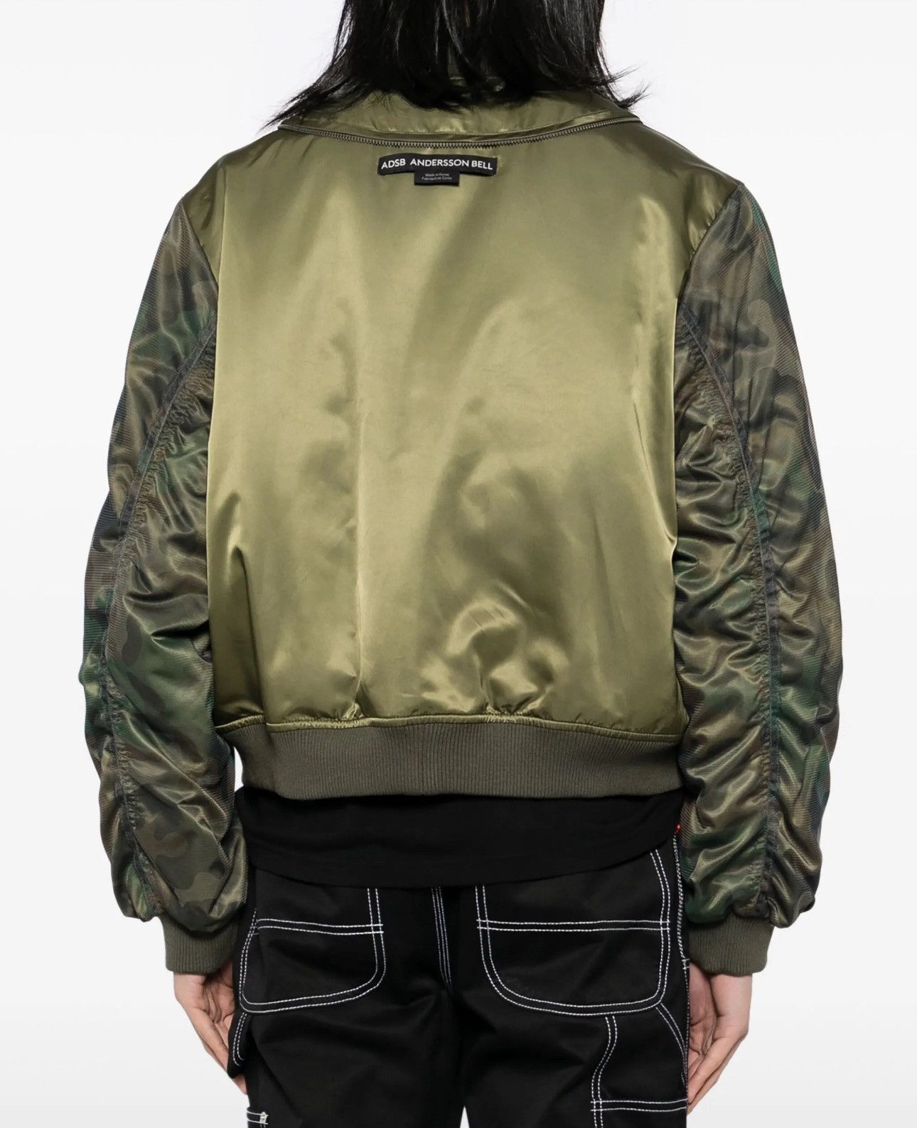 Andersson Bell Andersson Bell Camo Mesh Sleeve Bomber Jacket Size US L / EU 52-54 / 3 - 3 Thumbnail