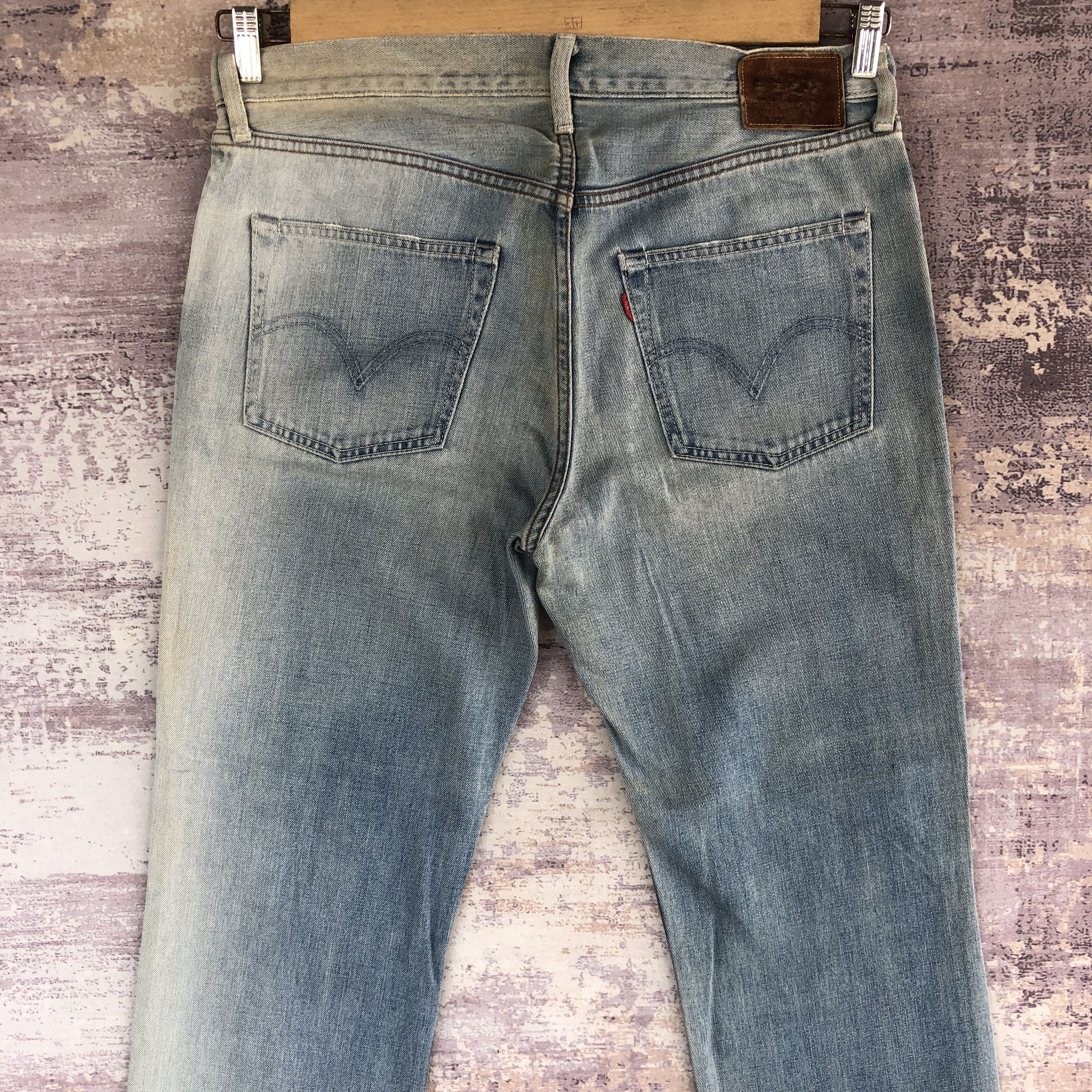 Levi's Vintage 90's Levis 502 Faded Jeans Levi's Distressed Denim Size US 34 / EU 50 - 4 Thumbnail