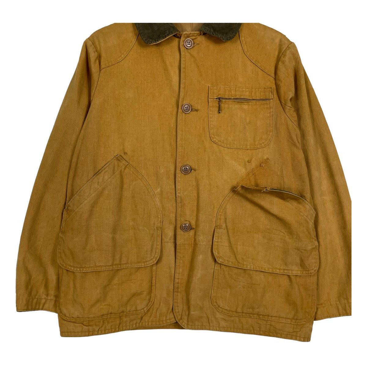 L.L. Bean × The Workers Club × Vintage 💥LL BEAN HUNTING DUCK CANVAS CHORE VINTAGE JACKET Size US L / EU 52-54 / 3 - 5 Thumbnail