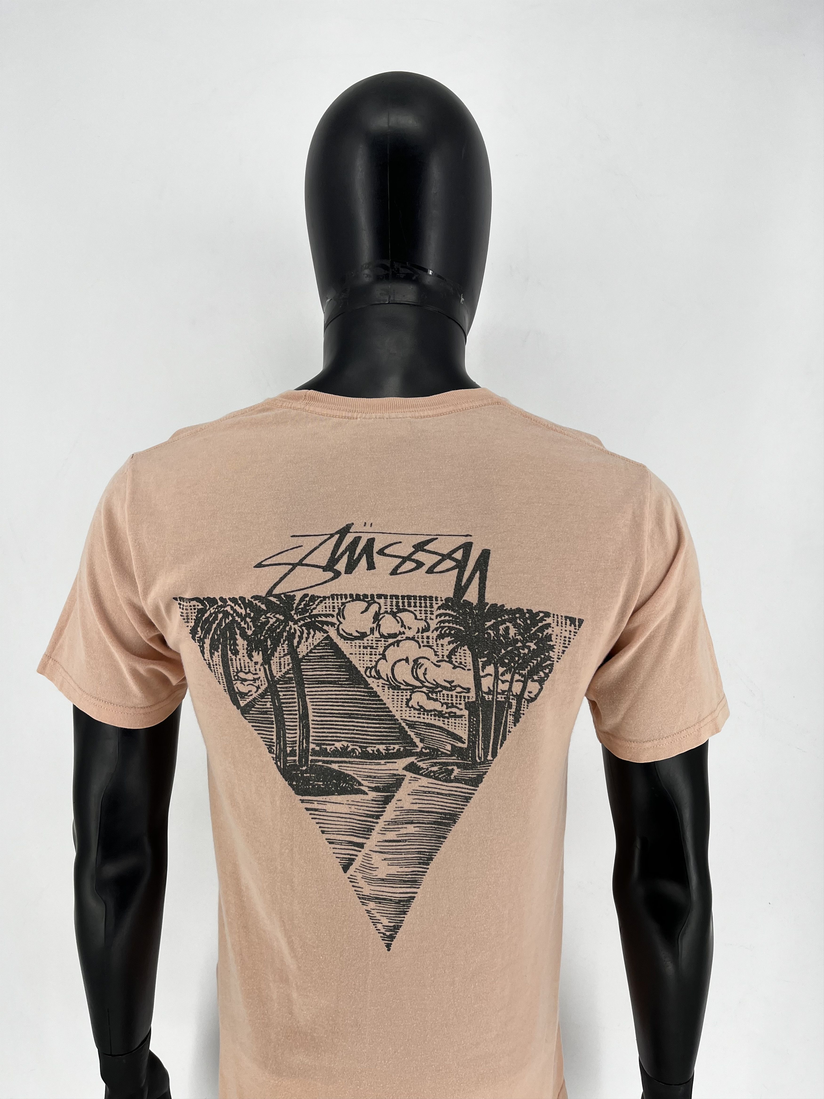 Other Stussy Overprinted Giza T Shirt Pale Salmon Size S Size US S / EU 44-46 / 1 - 1 Thumbnail