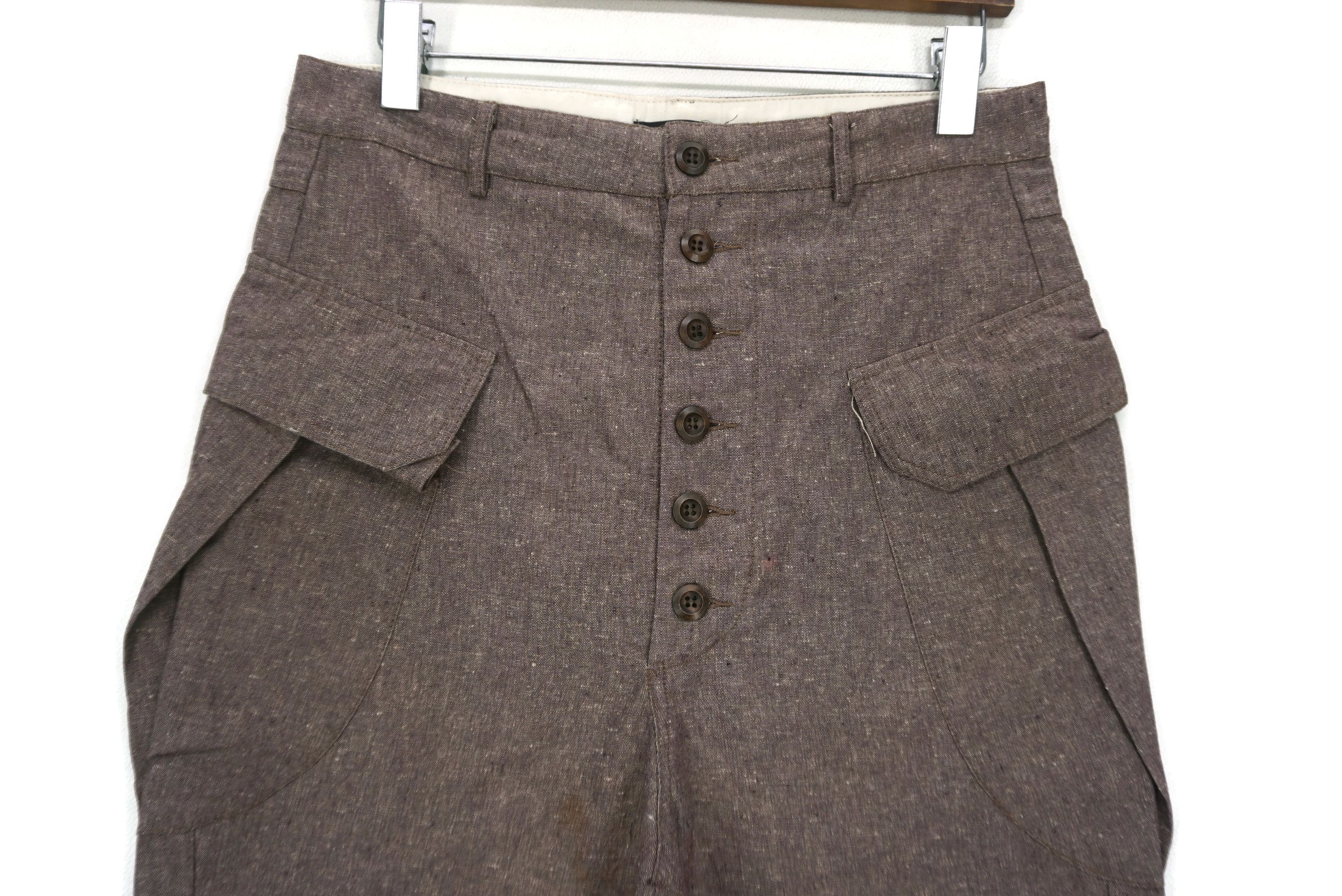 Japanese Brand Open Arms Pants Size W31xL28 High Rise Monkey Pocket Size US 31 - 3 Thumbnail