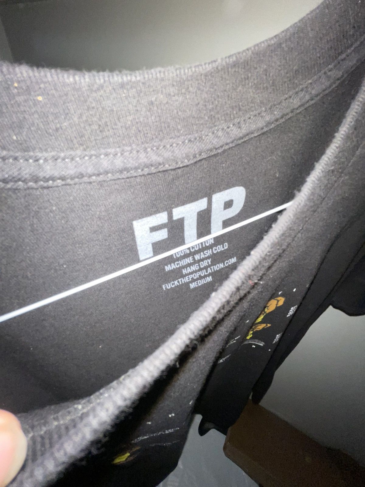 Fuck The Population FTP Condom Tee Size US M / EU 48-50 / 2 - 2 Thumbnail