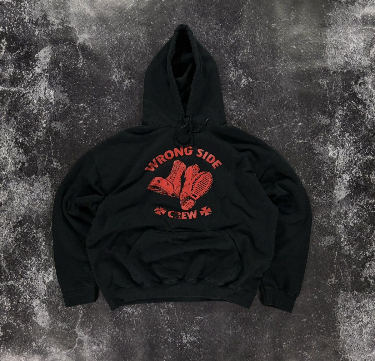 Vintage Wrong side Crew hoodie Size US XL / EU 56 / 4 - 1 Thumbnail