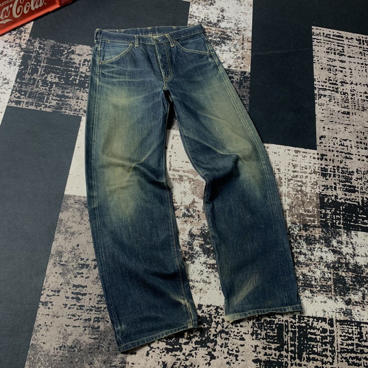 ABAHOUSE ‼️RARE‼️ Abahouse Distressed Selvedge Jeans Size US 30 / EU 46 - 4 Thumbnail