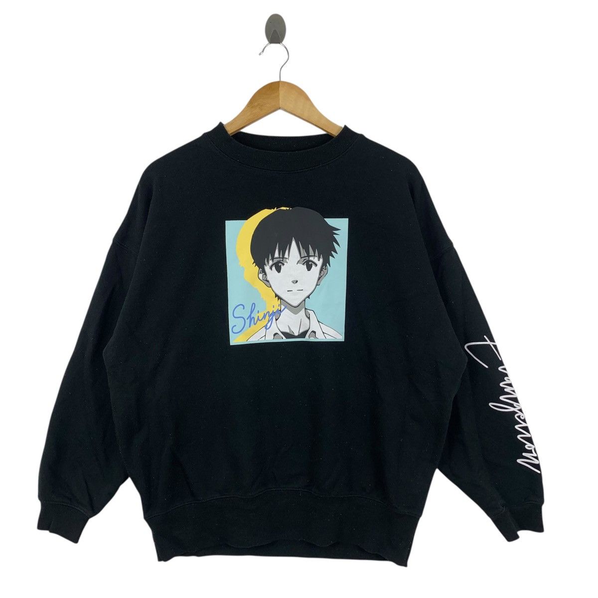 Anime ANIME EVANGELION SHINJI Ikari Neon Genesis Baggy Sweatshirt Size M / US 6-8 / IT 42-44 - 5 Thumbnail