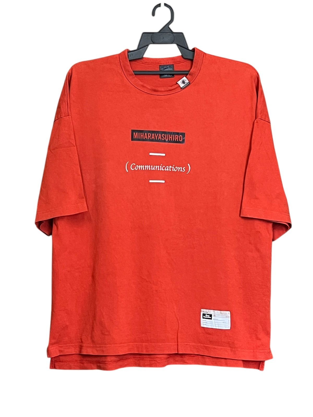nice🔥MIHARA YASUHIRO xGU GOOD INSPIRATION BAGGY TEE SHIRT