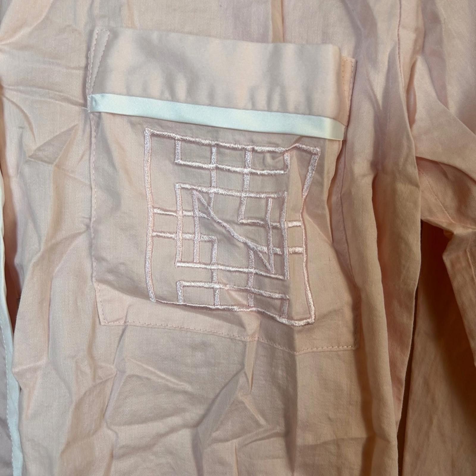 Modern Notoriety NWOT Natori Pajama Set Women Size S Pink Cotton Poplin Size ONE SIZE - 3 Thumbnail