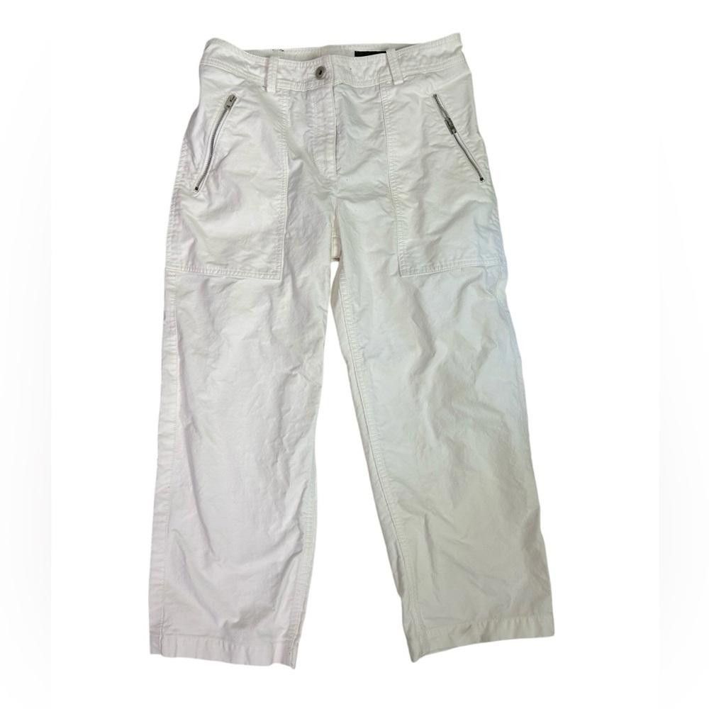 Rag & Bone rag & bone l Straight Leg White Cropped "Grace Pant" Size 6 Size 28" / US 6 / IT 42 - 2 Thumbnail
