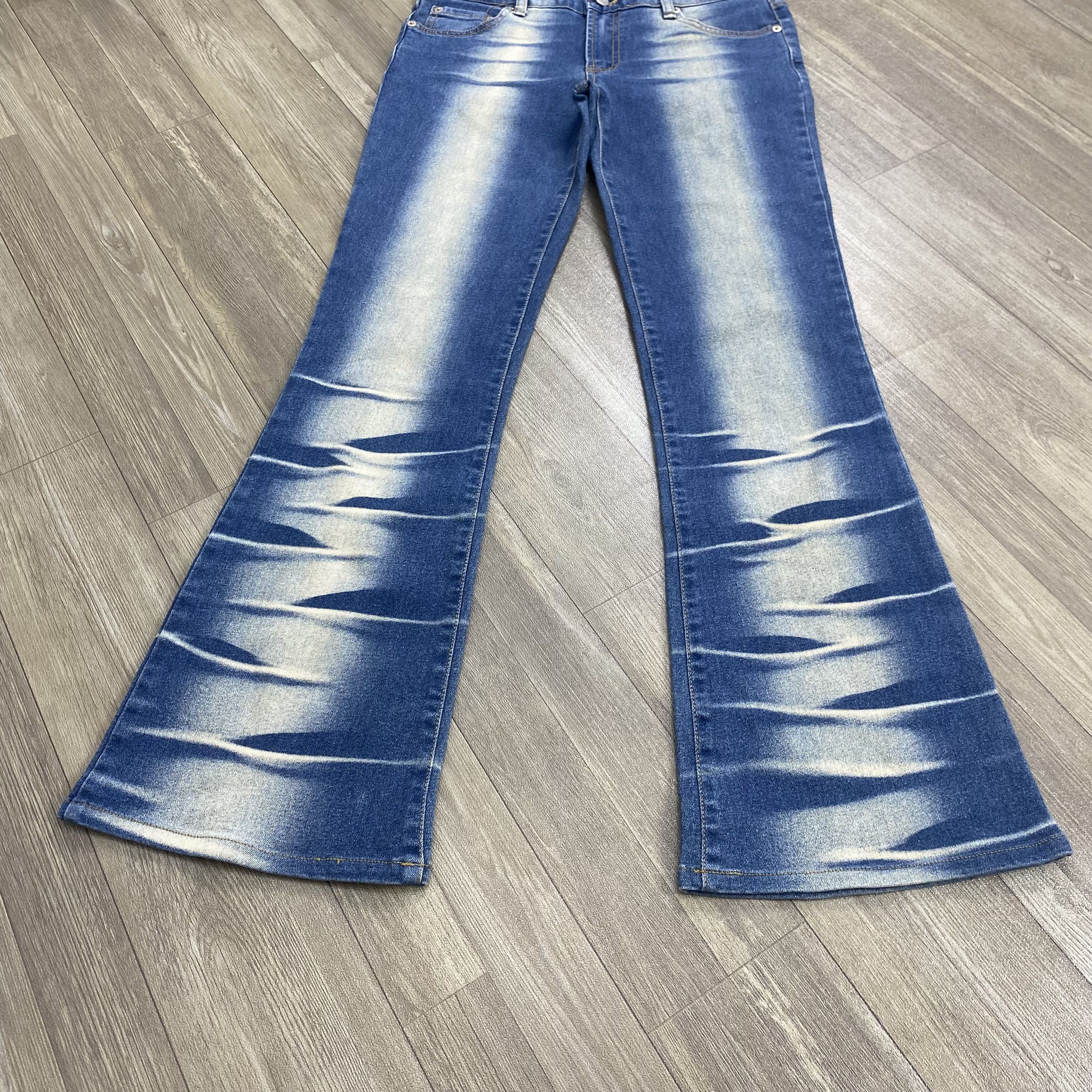 Japanese Brand Japanese Flared Jeans Bot Cut Japanese Brand Size 27" / US 4 / IT 40 - 2 Thumbnail