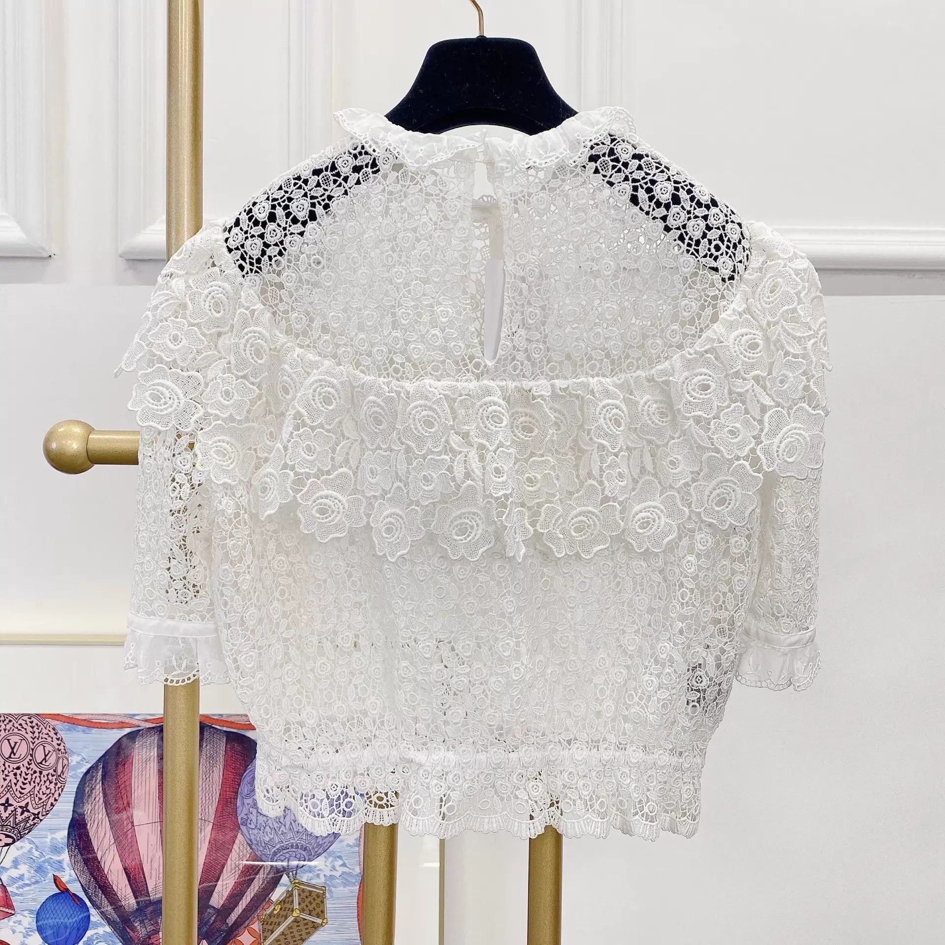 Miu Miu MIU MIU lace short top 42 Size M / US 6-8 / IT 42-44 - 3 Thumbnail