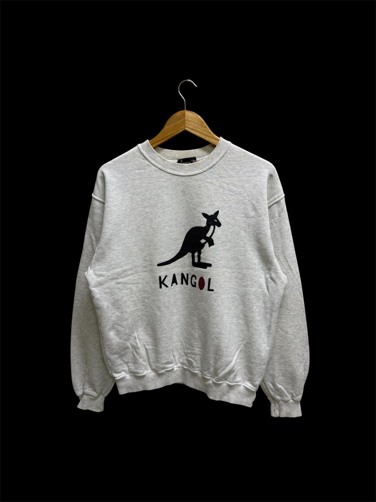 Kangol Vintage 90s Kangol Biglogo Crewneck Sweatshirt Size US S / EU 44-46 / 1 - 1 Thumbnail