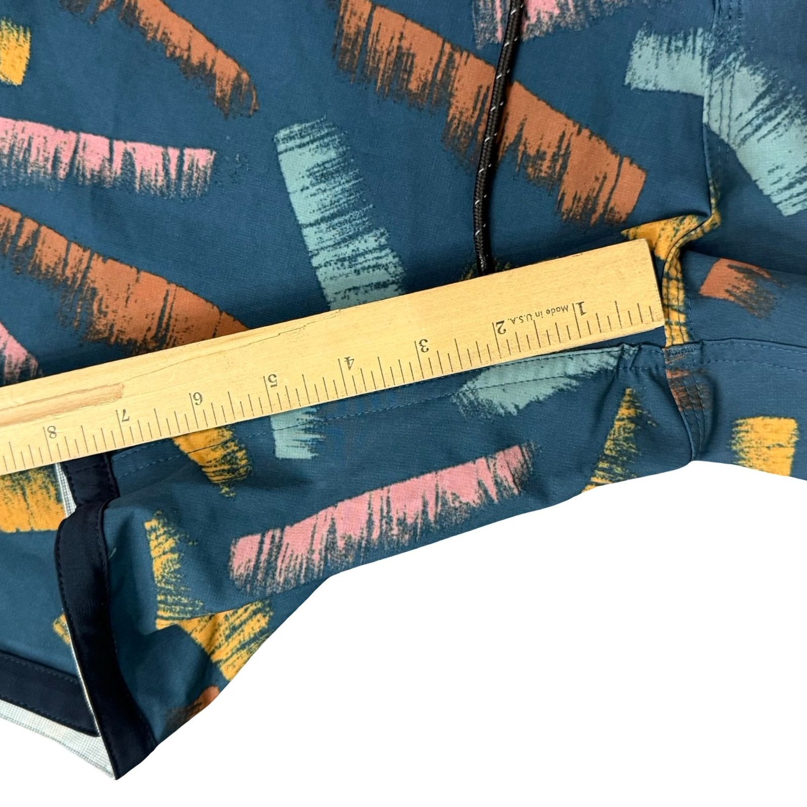 Outerknown Outerknown Blue Orange Brush Strokes Swim Shorts Trunks 34 Size US 34 / EU 50 - 6 Thumbnail