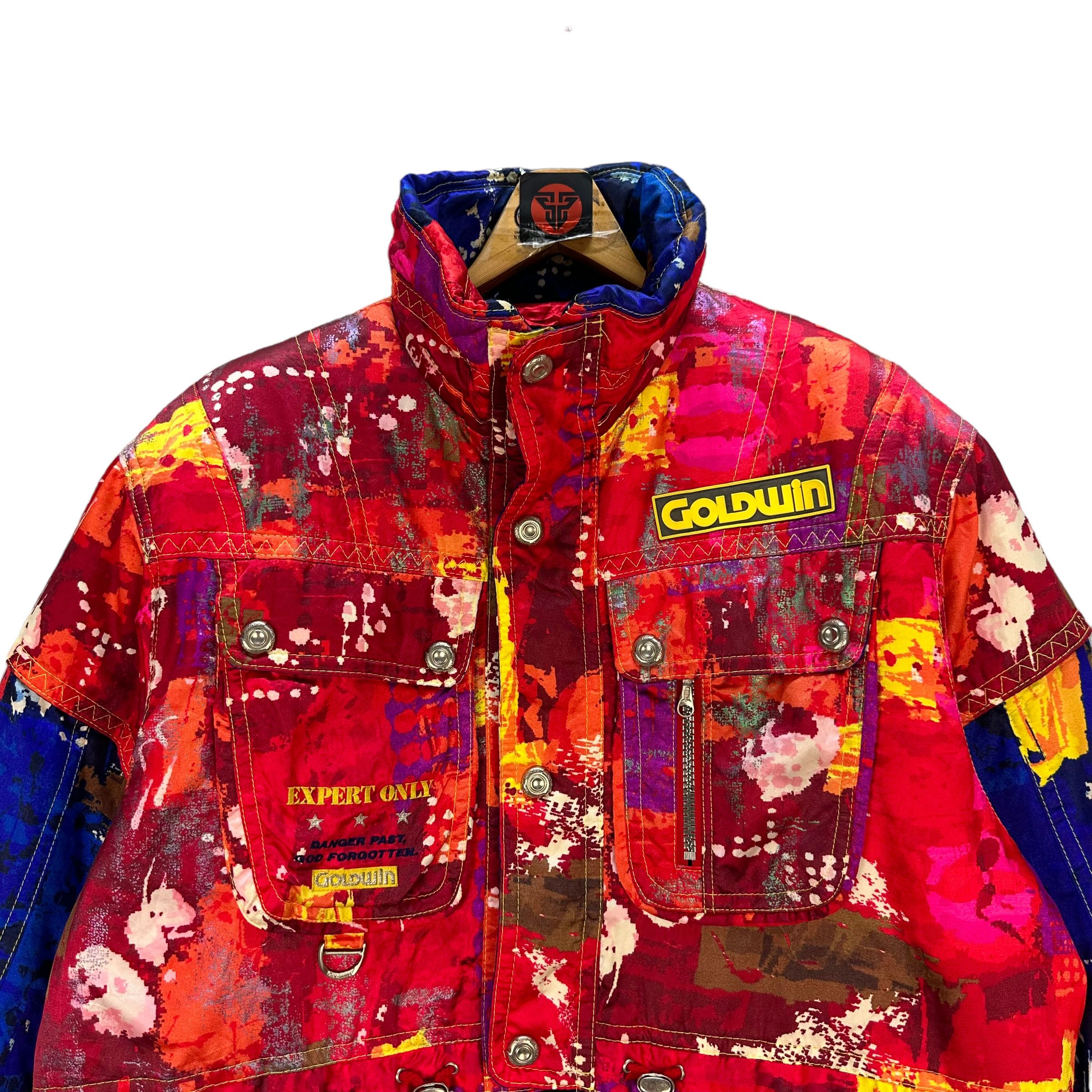 Goldwin GOLDWIN COLORFUL SKI JACKET #7605-157 Size US L / EU 52-54 / 3 - 2 Thumbnail