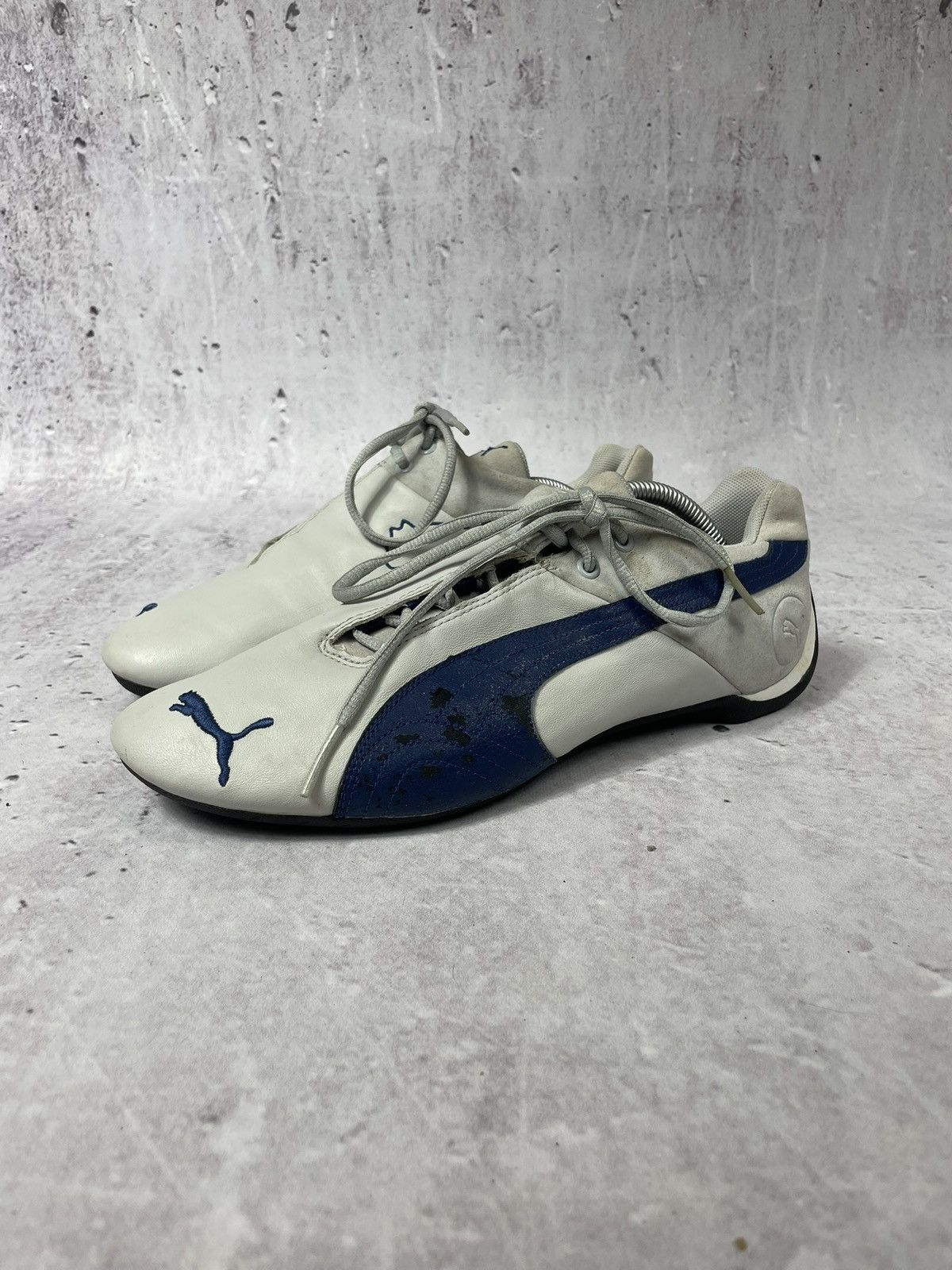 Puma × Vintage Vintage Y2K BMW Puma speedcat grey navy sneakers Size US 11.5 / EU 44-45 - 2 Thumbnail