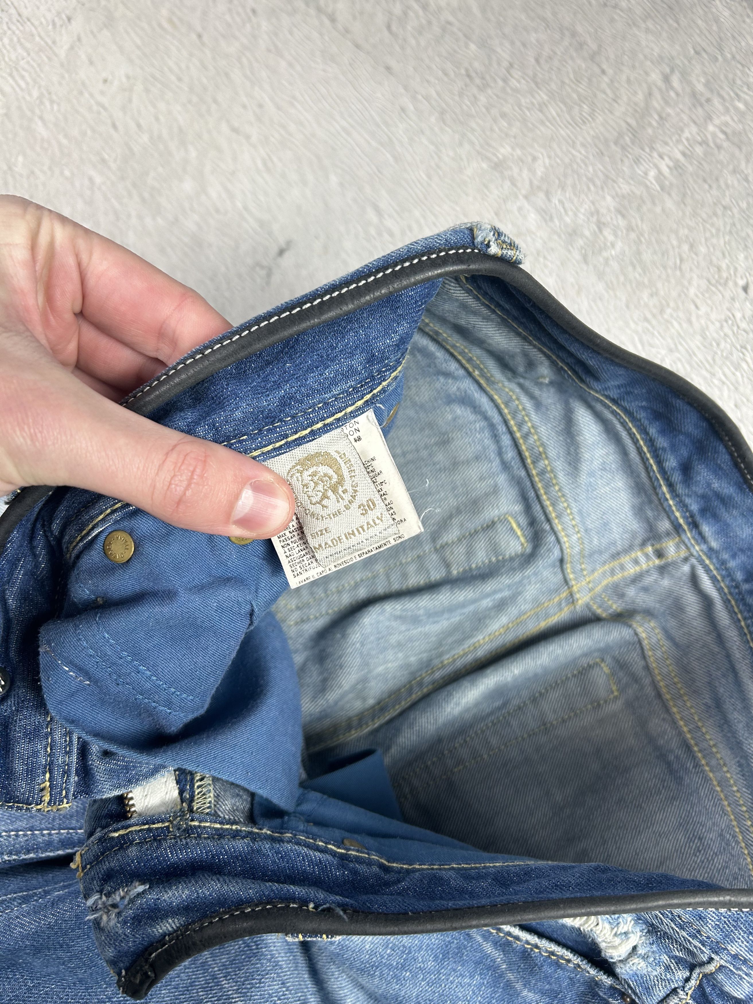 Diesel × Vintage Diesel Jeans Bebel Women Wash 0070Z Low Rise Straight Size 28" / US 6 / IT 42 - 8 Thumbnail