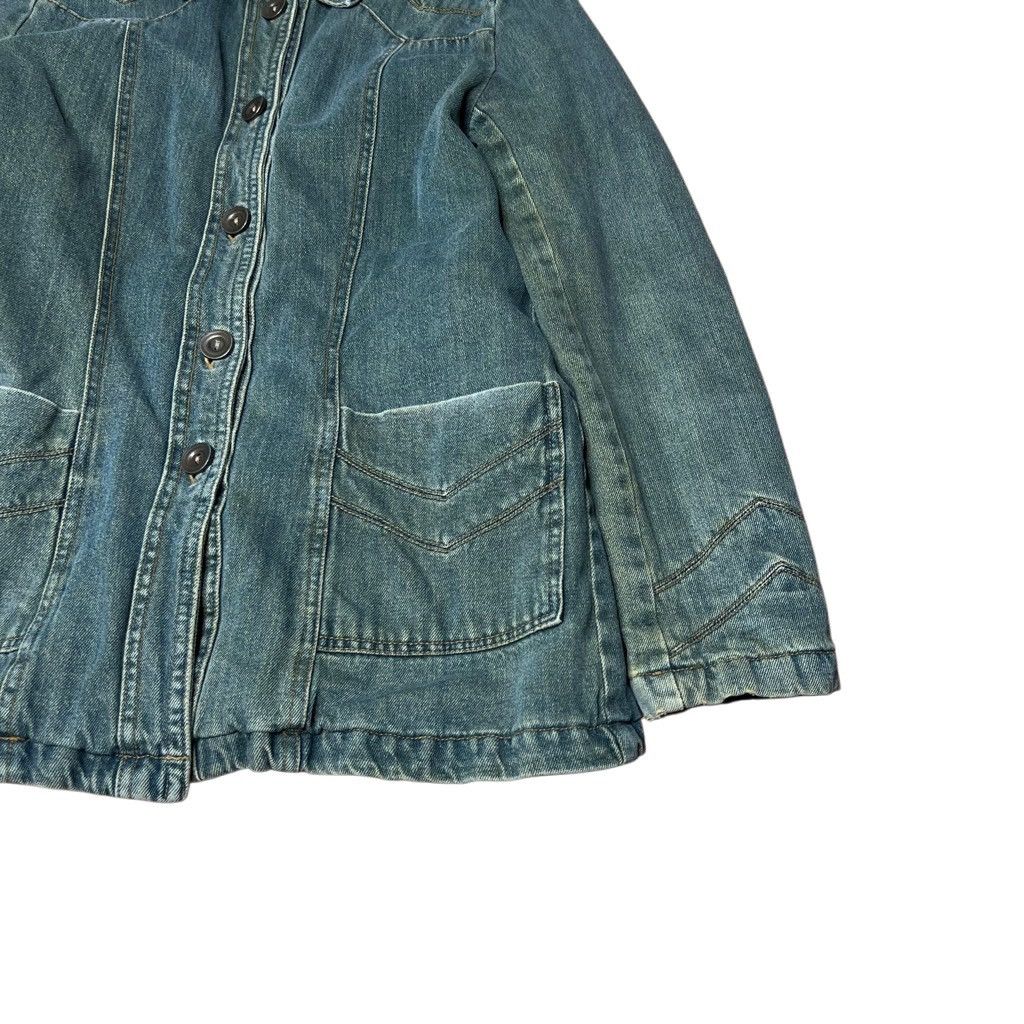 Vintage American Vintage Denim Insulated Chore Jacket Women’s Medium Size M / US 6-8 / IT 42-44 - 3 Thumbnail