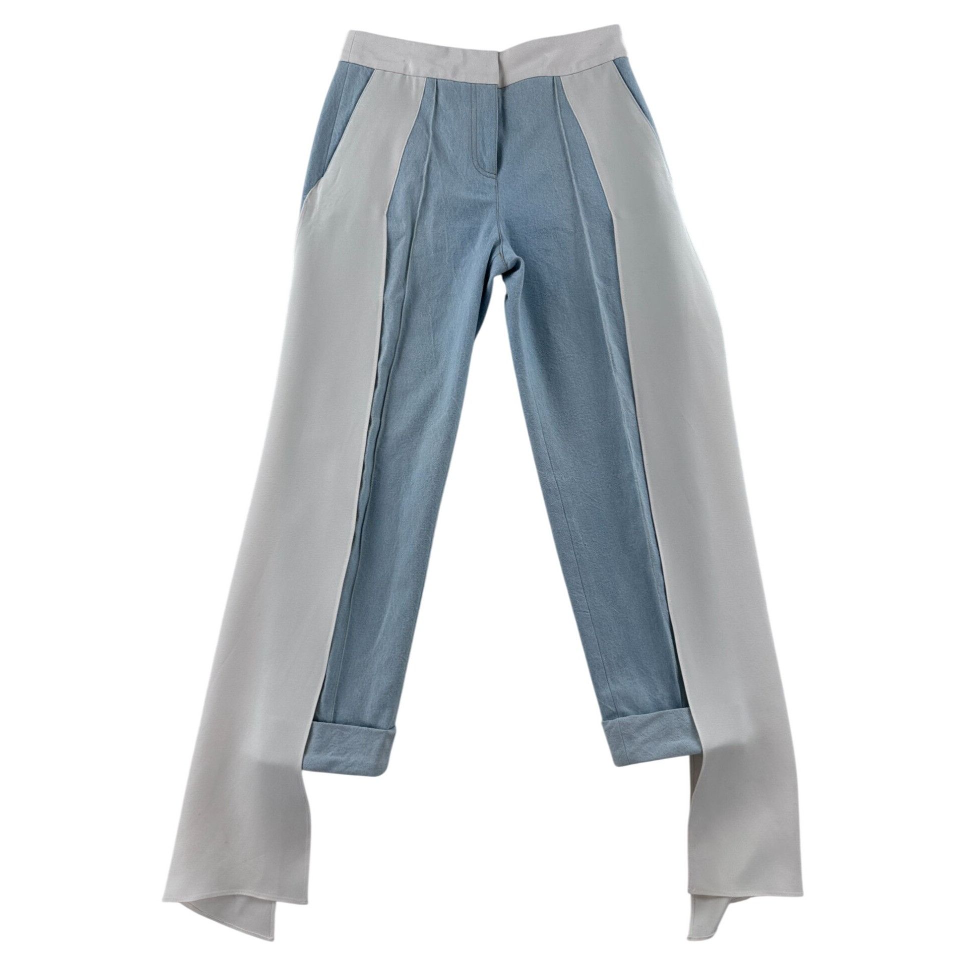 Other Hellessy Denim Cuffed Cropped Jeans Size 2 Size 28" / US 6 / IT 42 - 1 Thumbnail