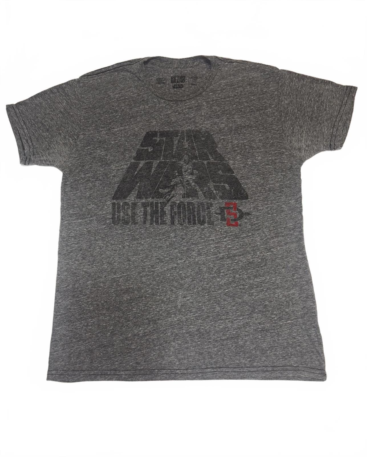 Designer Star Wars Use The Force Graphic Tee - Retro Brand - Small Size US S / EU 44-46 / 1 - 1 Thumbnail