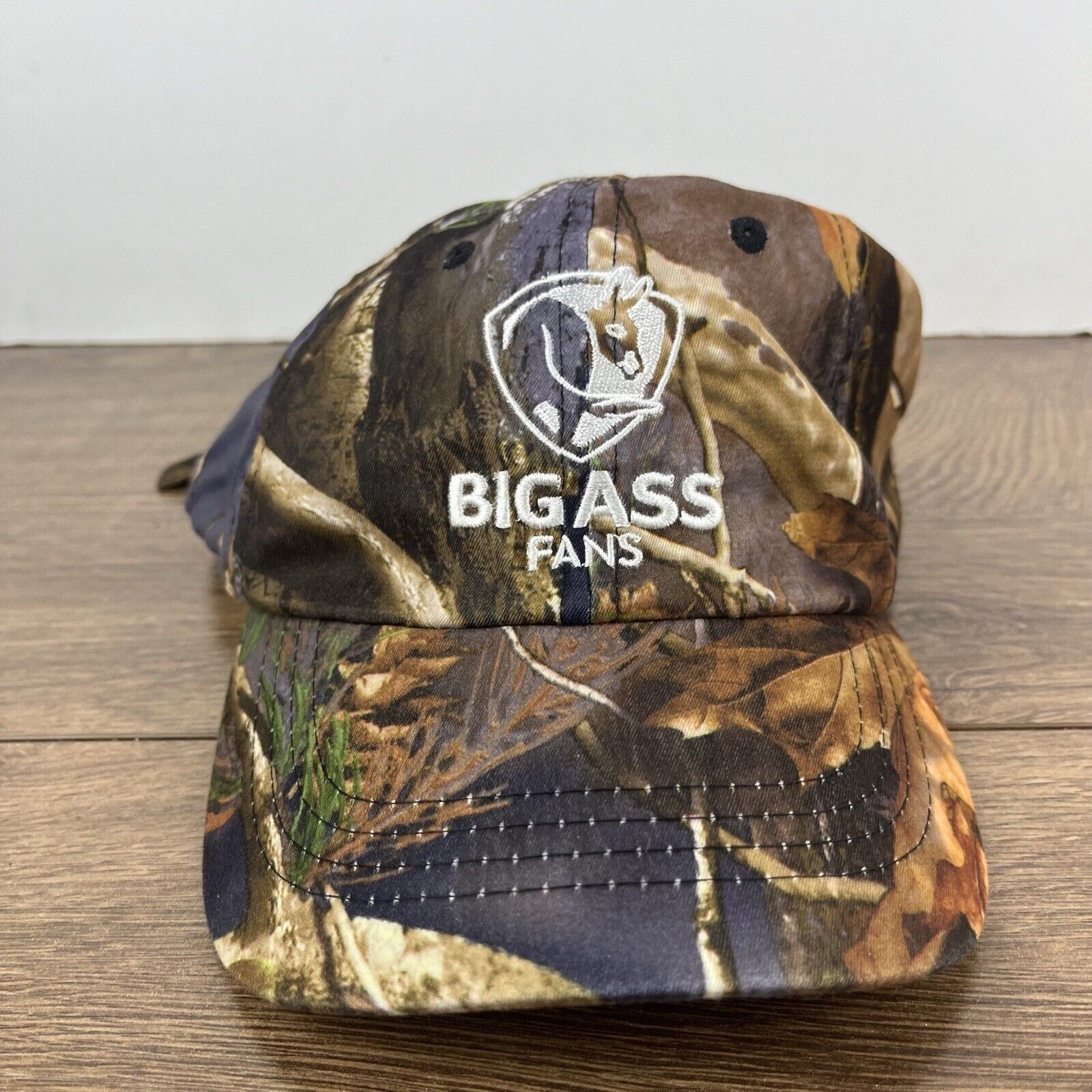 Other Big Ass Fans Hat Fan Camo Adjustable Hat Camo Hat Adjustable Size ONE SIZE - 5 Thumbnail