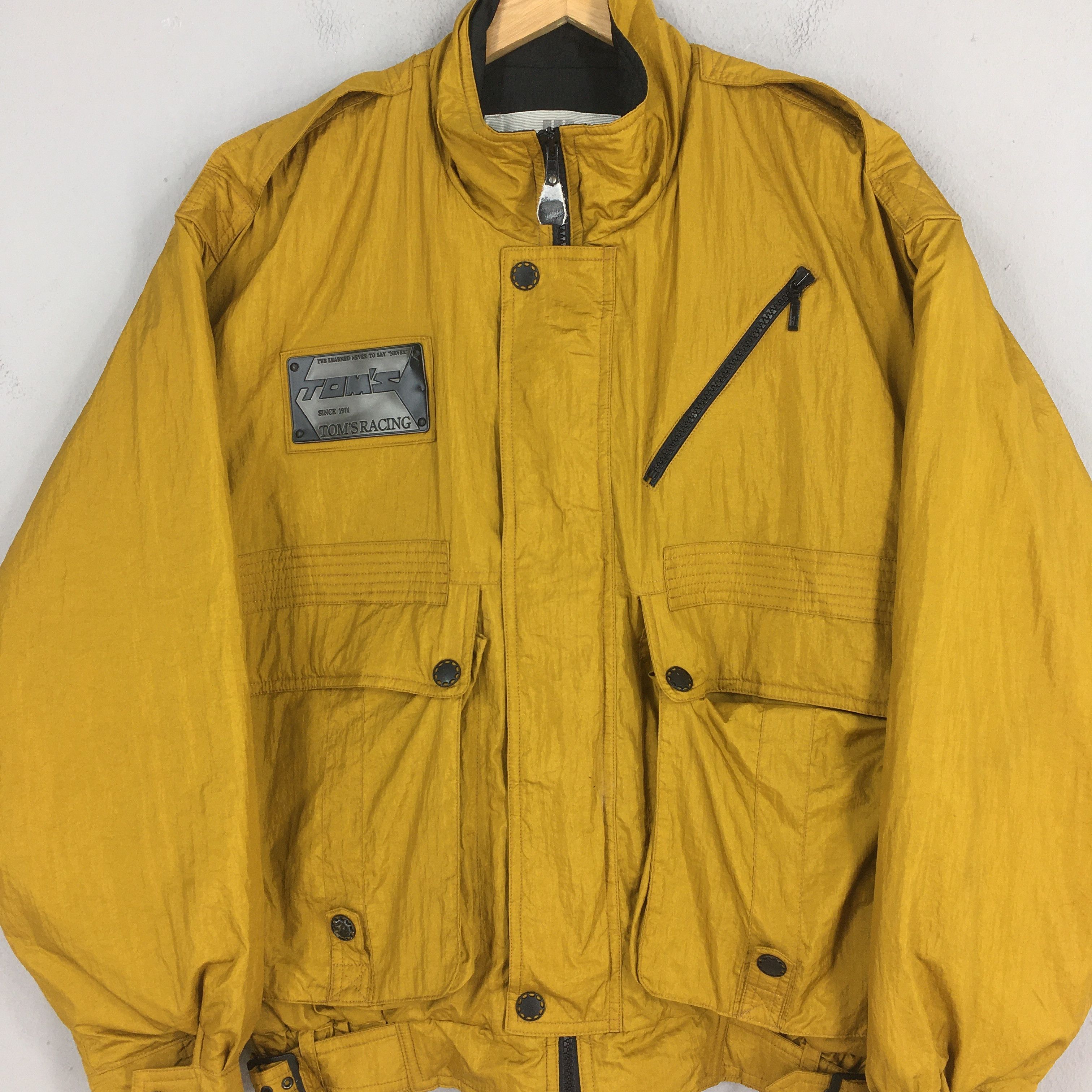 Japanese Brand Vintage Tom's Racing Motorsport Racing Car Jacket M Size US M / EU 48-50 / 2 - 2 Thumbnail
