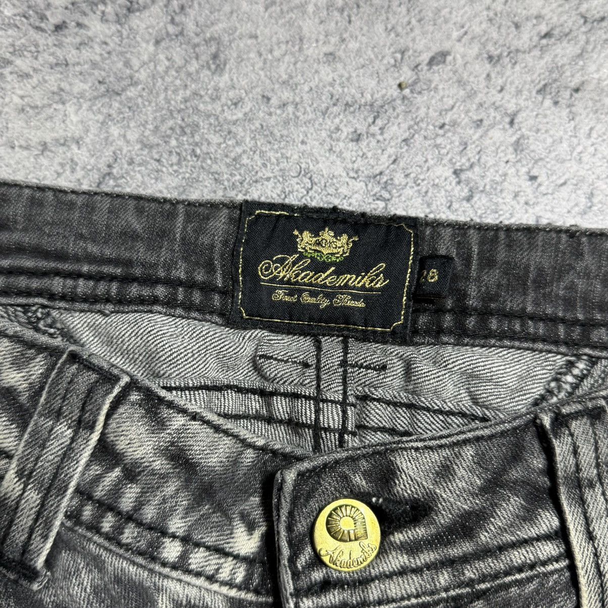 Vintage NEW Akademiks Vintage Big Logo Jeans Size US 28 / EU 44 - 10 Thumbnail
