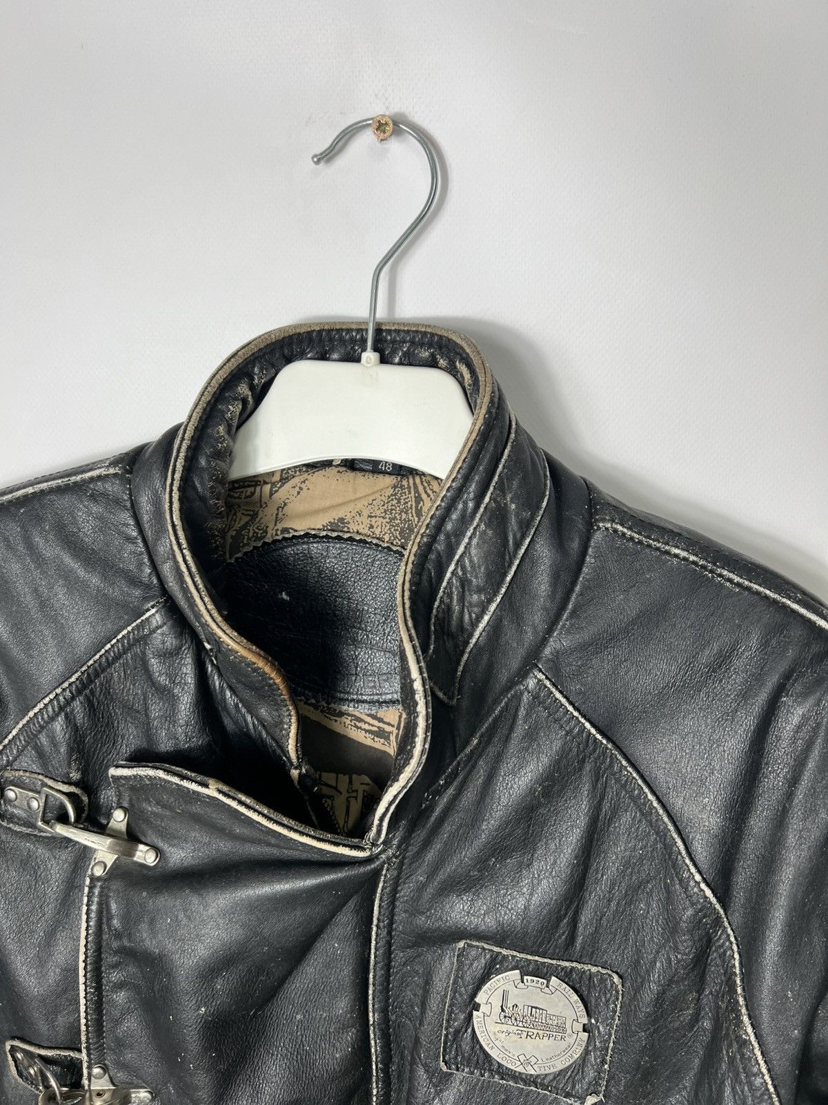 Indian Motorcycle Vintage very rare Indian Motorcycles Trapper Leather Jacket Size US M / EU 48-50 / 2 - 10 Thumbnail