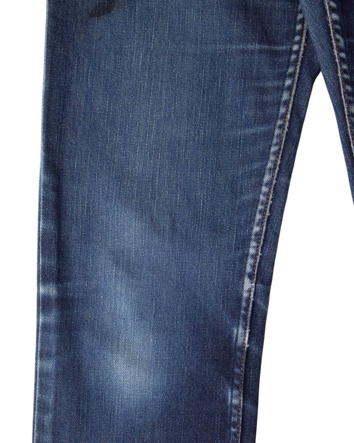 Hysteric Glamour 2000S HYSTERIC GLAMOUR RAW BLUE STRAIGHT DENIM JEANS Size US 28 / EU 44 - 6 Thumbnail