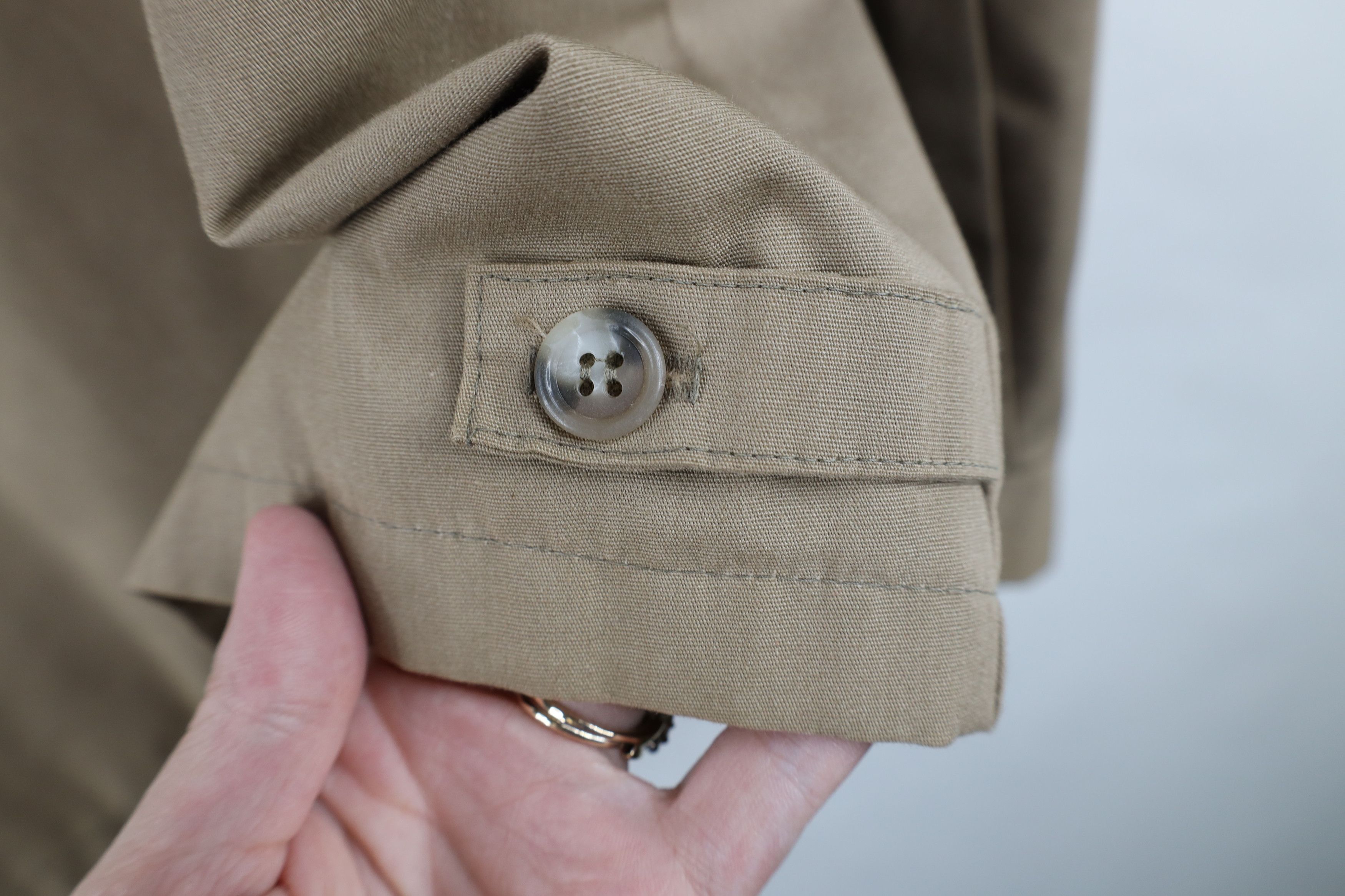 Vintage Vintage 70s Streetwear Cafe Racer Bomber Jacket Beige USA Size US XXL / EU 58 / 5 - 13 Thumbnail