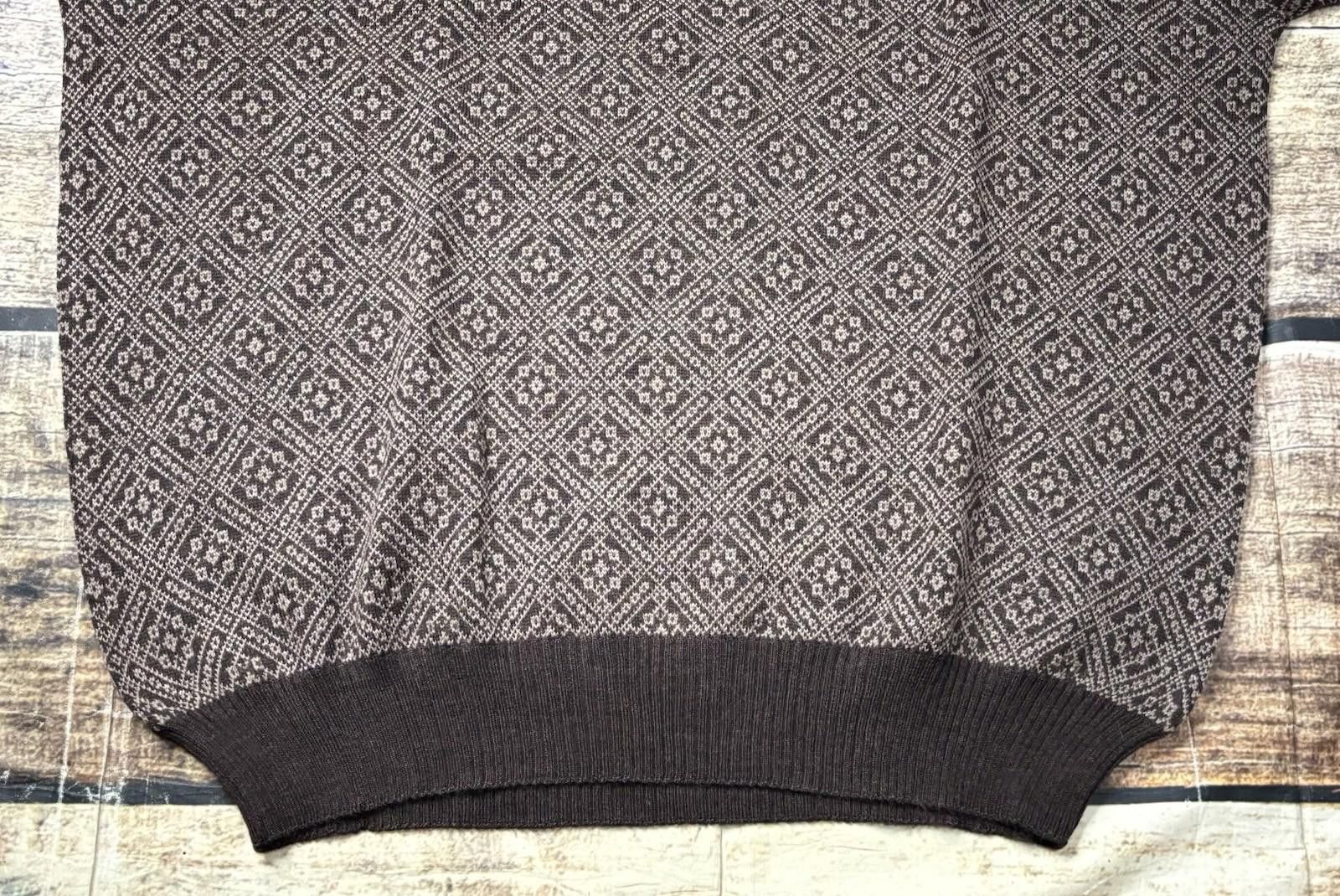 Metropolitan View Metropolitan View for Bloomingdales Sweater Mens XL Wool Size US XL / EU 56 / 4 - 5 Thumbnail