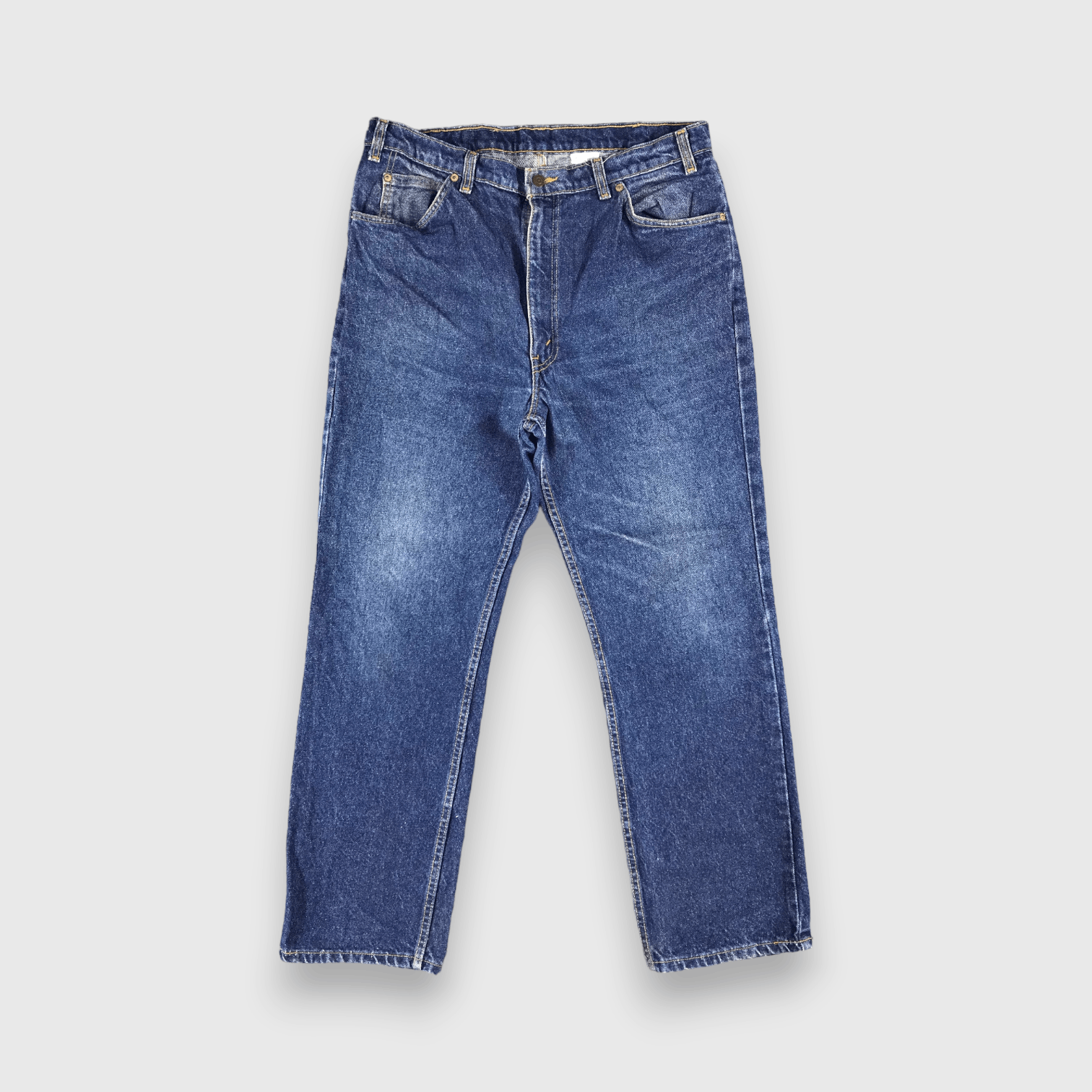 Levi's 90s Vintage Blue Wash Levis 619 Jeans-J2479 Size US 36 / EU 52 - 1 Thumbnail