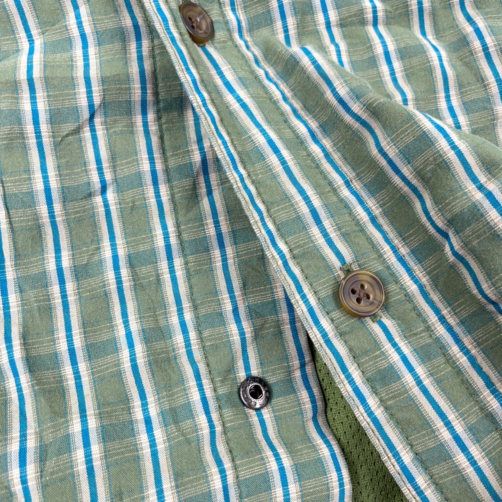 Vintage 5.11 Tactical Shirt Men L Green Plaid Button-Up Nylon Conceal Lined Size US L / EU 52-54 / 3 - 5 Thumbnail