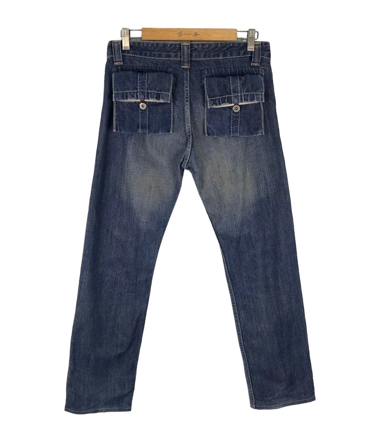 Kapital JOHNBULL KOJIMA Japan 3D Back Pocket Denim Jeans Size US 31 - 1 Thumbnail