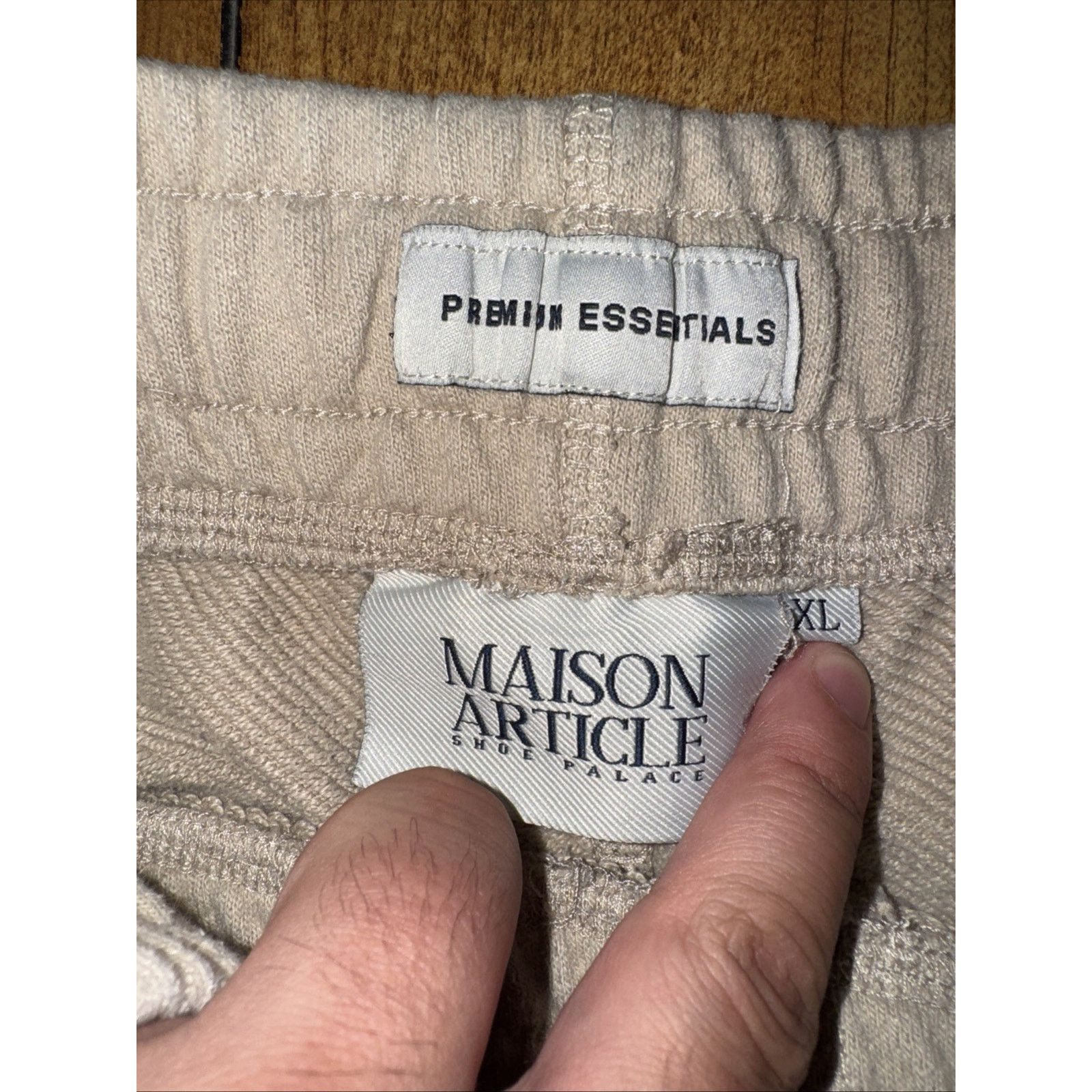 Mason Garments Mason Article Sweat Shorts Tan XL 34 Premium Essentials Size US 34 / EU 50 - 4 Thumbnail