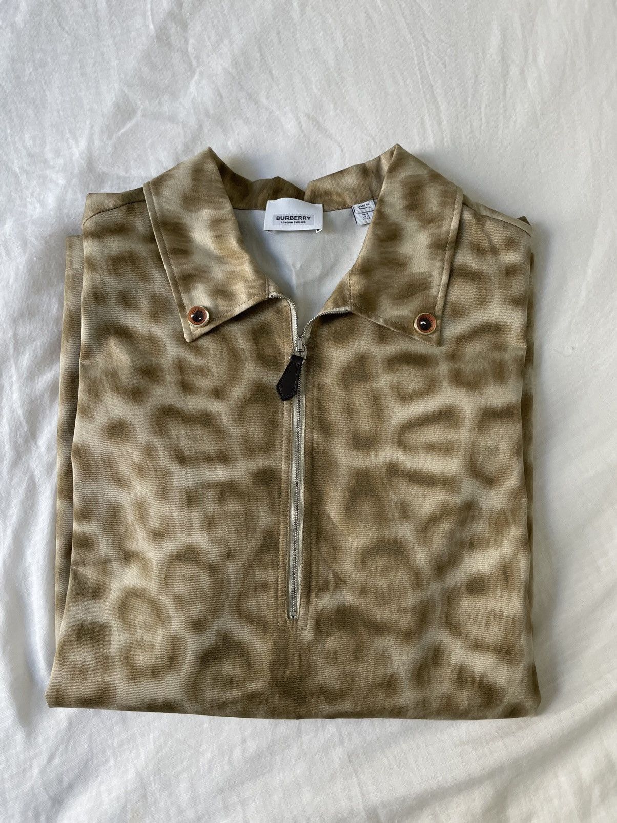 Burberry Burberry Kingdom Leopard Print Shirt Unisex US 4/IT 38 Size US S / EU 44-46 / 1 - 1 Thumbnail
