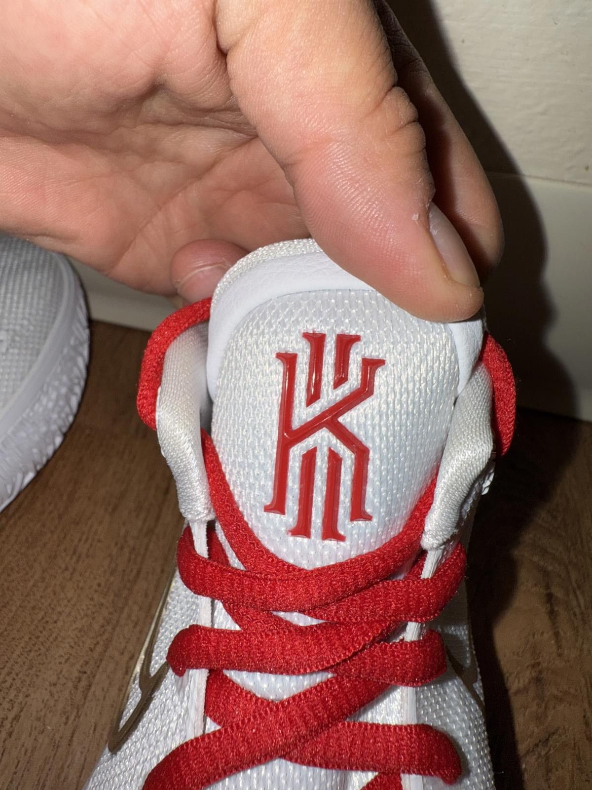Nike Nike Kyrie 7 White University Red Size US 6.5 / EU 39-40 - 11 Thumbnail