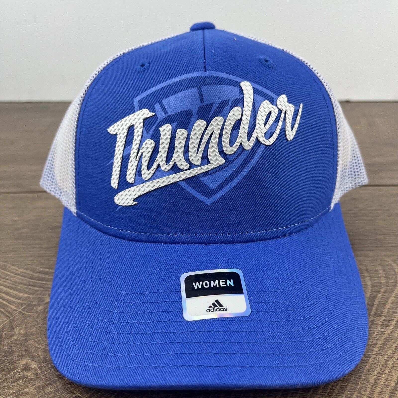 Adidas Oklahoma City Thunder Hat Adidas Womens Blue Cap Adjustable Size ONE SIZE - 5 Thumbnail