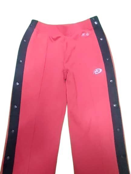 Japanese Brand × Vintage VINTAGE BASKETBALL WEAR HOOPSTARSAKAI TRACKPANTS SIDE BUTTON Size US 34 / EU 50 - 2 Thumbnail