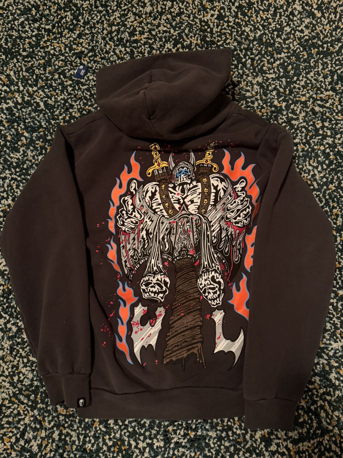 Warren Lotas Warren Lotas Axe Wielder Hoodie Size US XXL / EU 58 / 5 - 2 Thumbnail