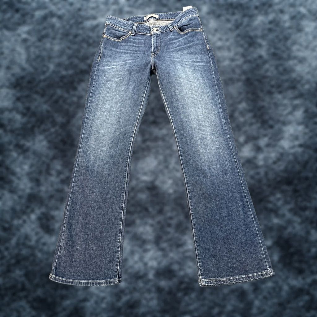 Levi's Levi's 529 Jeans Bootcut Dark Wash Women 31x33 Denim Regular Inseam 33 Pockets Size 24" / US 00 / IT 34 - 1 Thumbnail