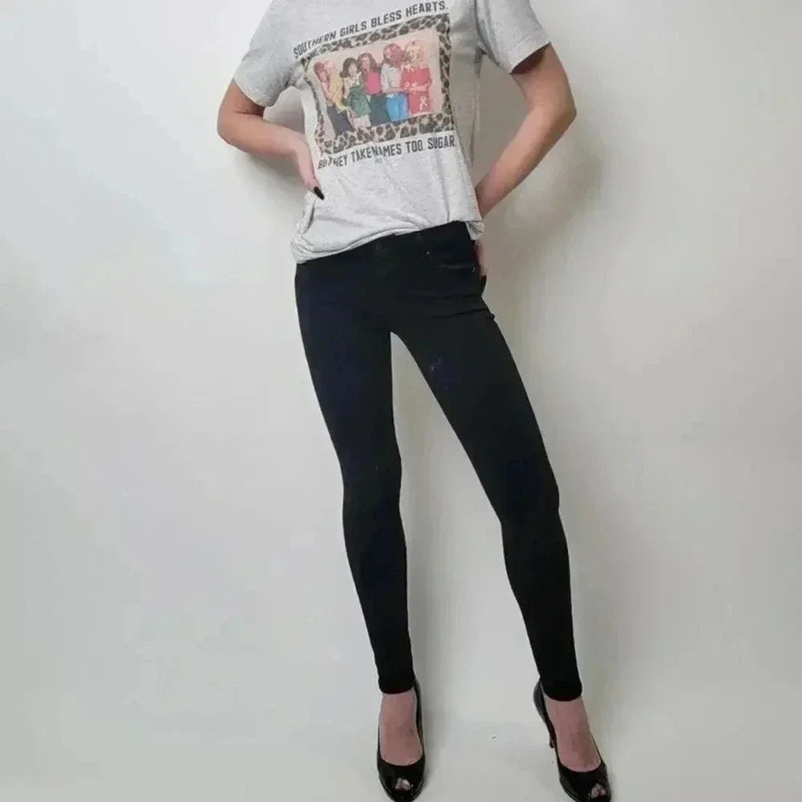 Citizens Of Humanity Citizens Of Humanity Racer Low Rise Skinny Fit Jeans - 25 Size 25" / US 0 / IT 36 - 1 Thumbnail