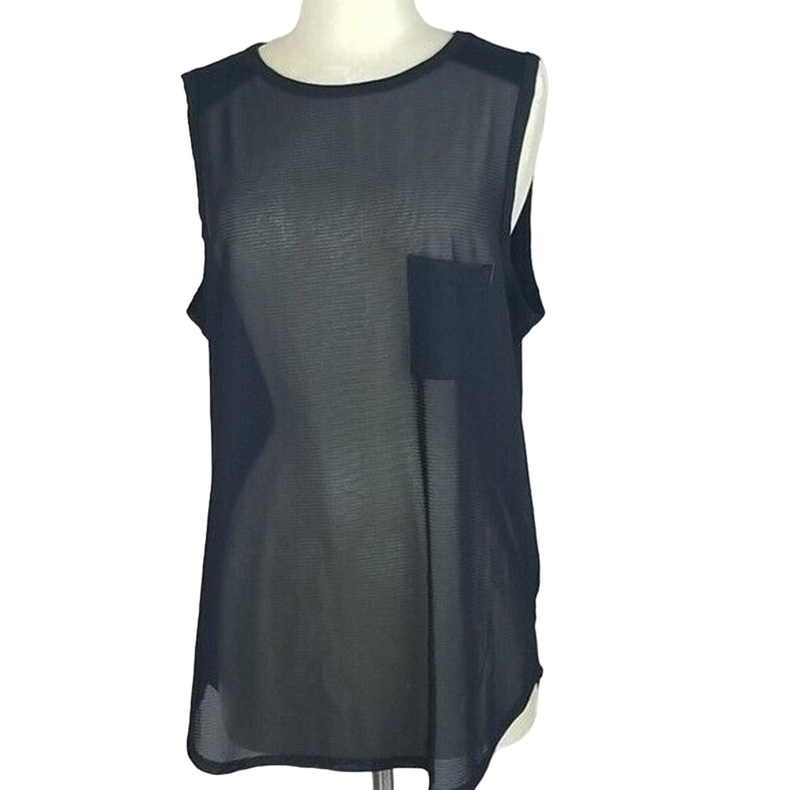 Susana Monaco Susana Monaco Womens Sheer Top Witchy Vamp L Goth Y2K Punk Size L / US 10 / IT 46 - 1 Thumbnail