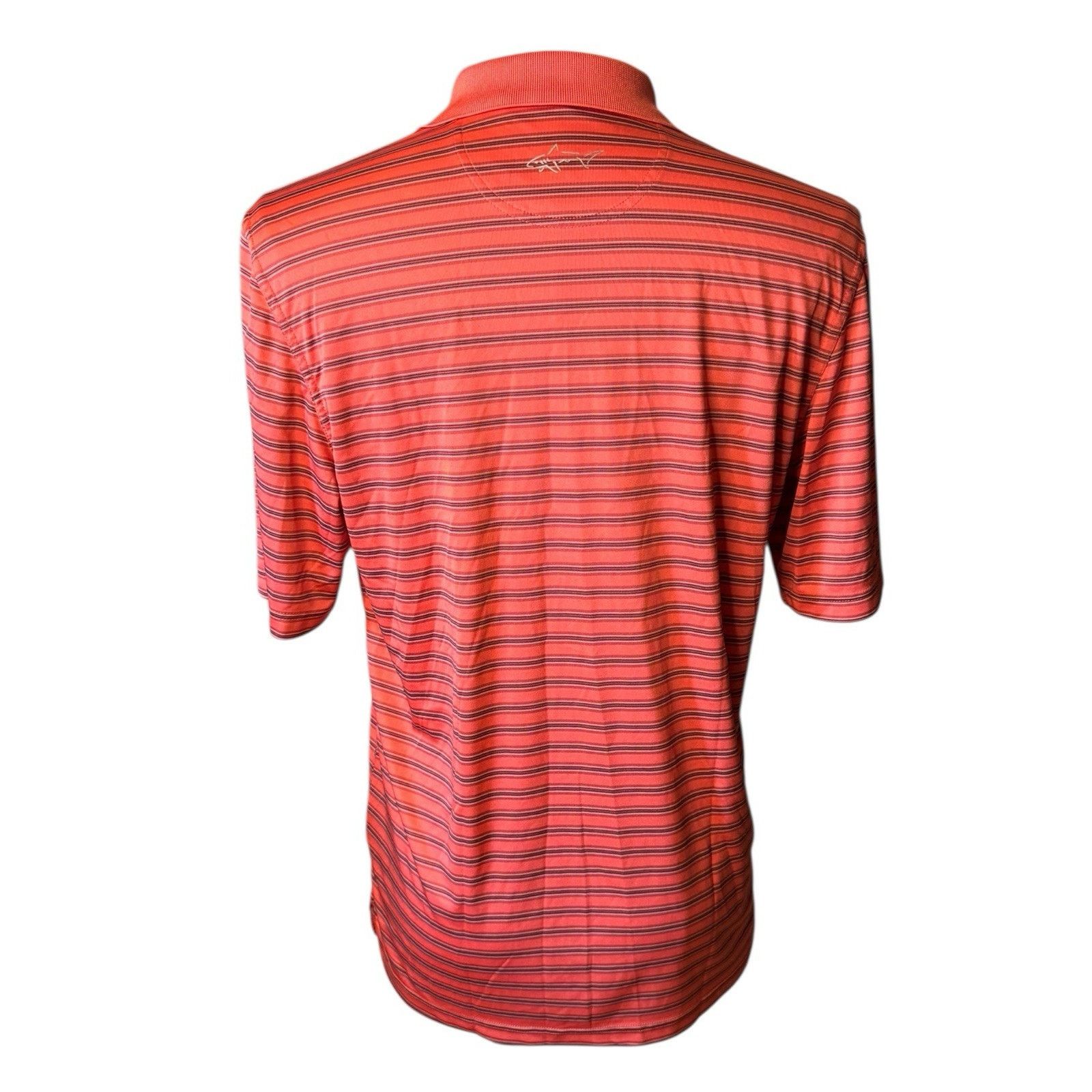 Greg Norman Two Golf Polo Shirts Black Orange Greg Norman Calvin Klein Size US L / EU 52-54 / 3 - 5 Thumbnail