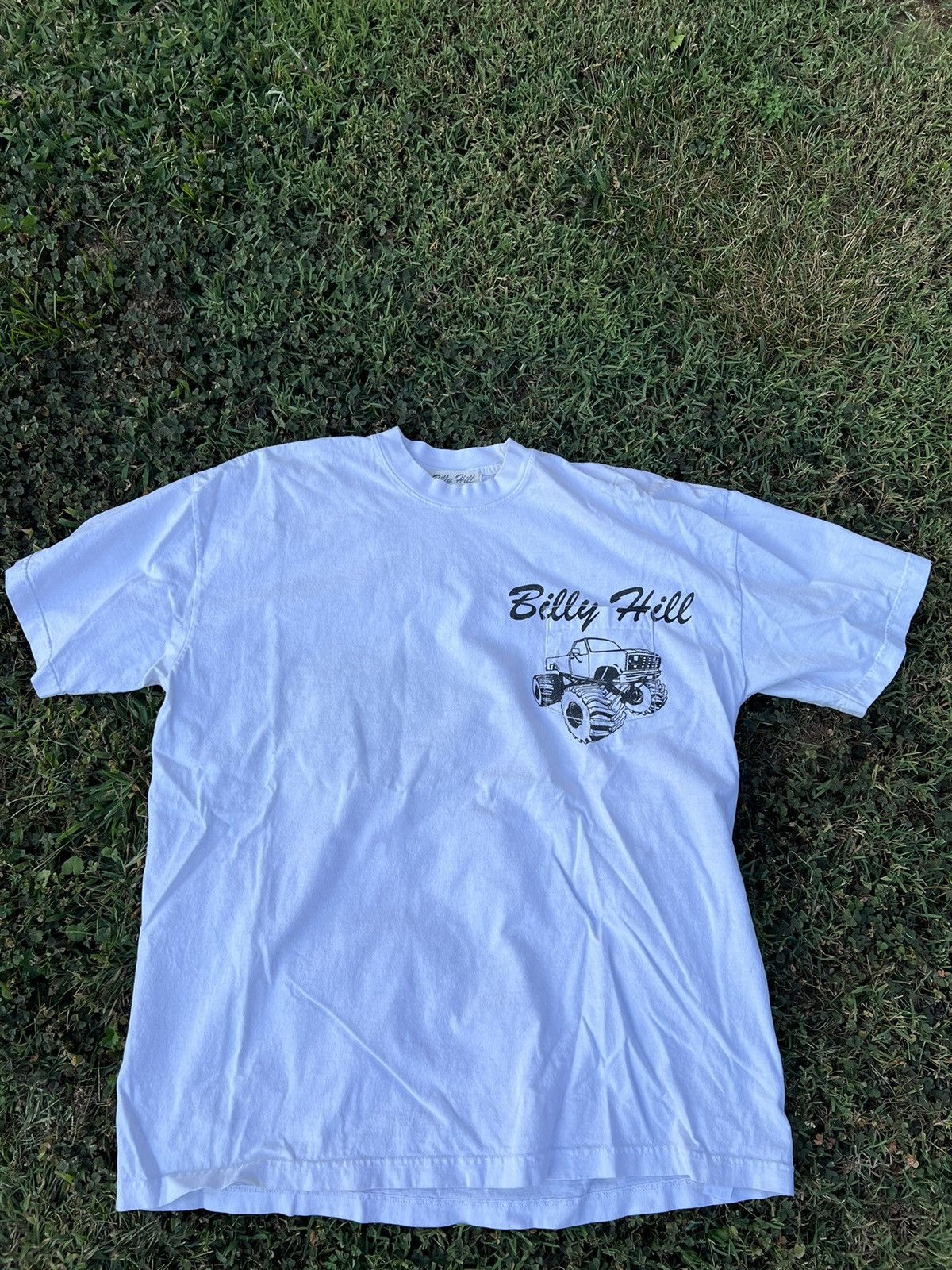 RARE Billy Hill Monster Truck Graveyard Pocket T-Shirt