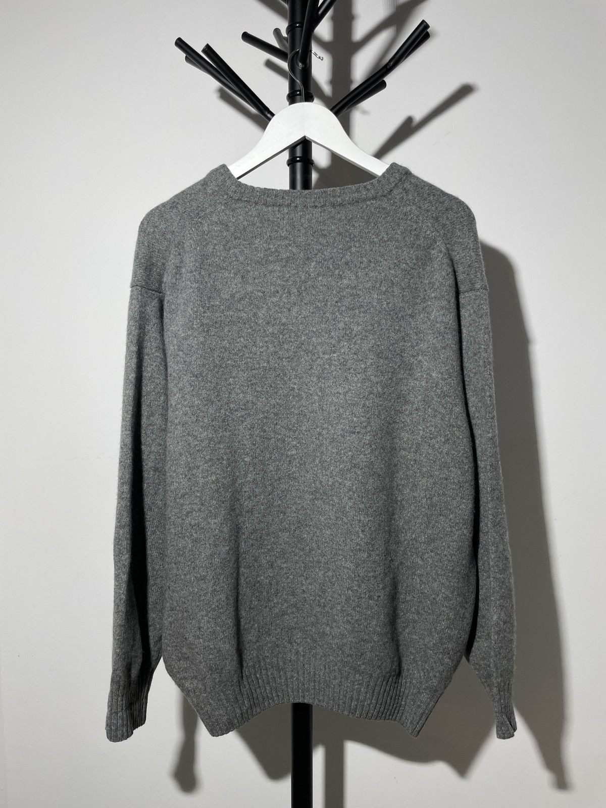 Mercedes-Benz × Vintage Vintage Mercedes Benz Wool V-Neck Sweater Size US M / EU 48-50 / 2 - 11 Thumbnail