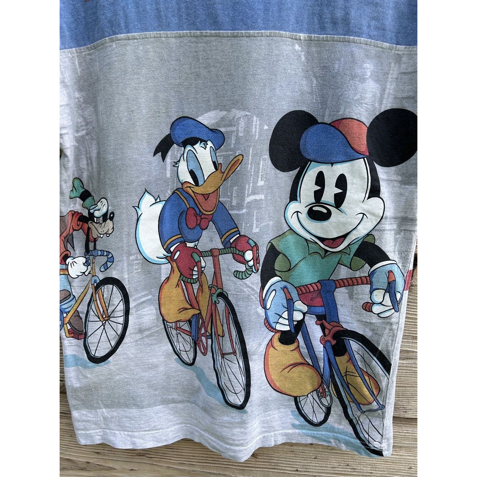 Disney Vintage Mickey Unlimited Tour The World AOP Disney T-Shirt Size US L / EU 52-54 / 3 - 6 Thumbnail