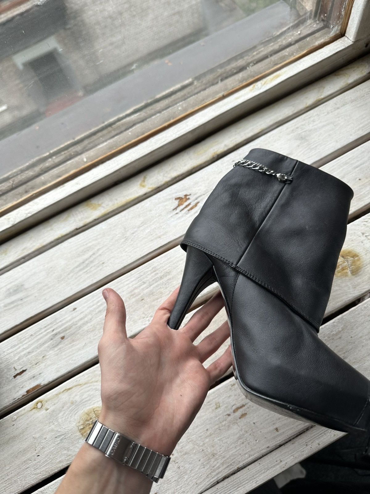 Miss Sixty HIGH HEELS MISS SIXTY 🚨AVANT GARDE IF SIX WAS HEELS RARE Size US 9 / IT 39 - 16 Thumbnail
